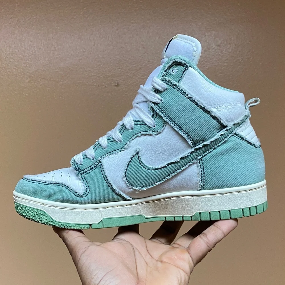 Nike Women’s Dunk High 1985 “Green Denim” Size 6.5
